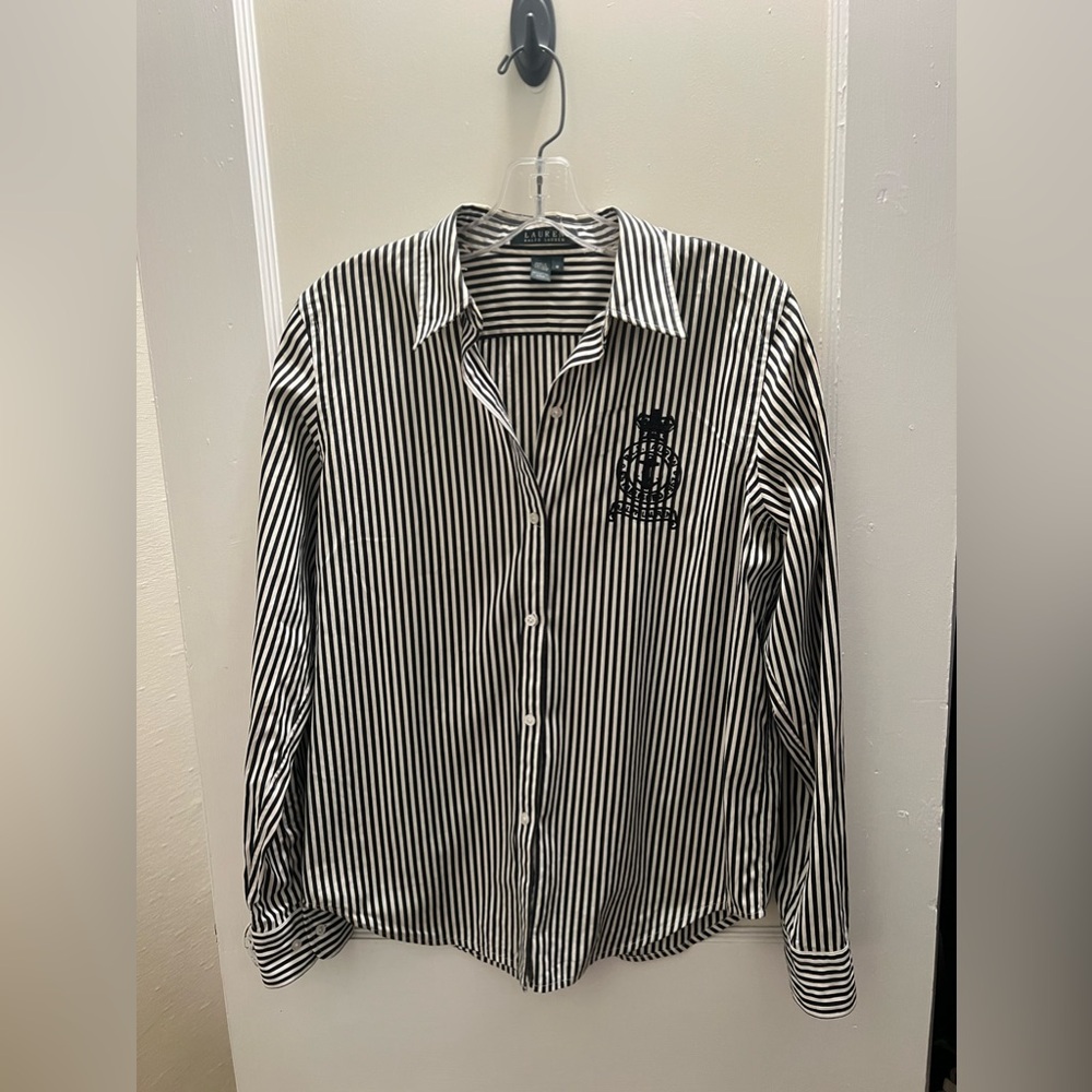 Ralph Lauren Dress Shirt with Embroidered Logo